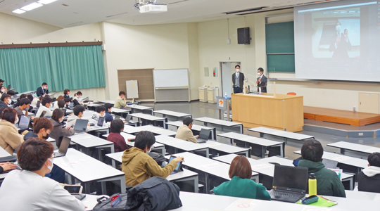 和歌山大学「和歌山企業トップ経営論」にて講義を行いました