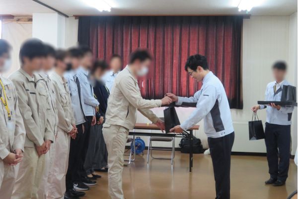 健康優良表彰の写真